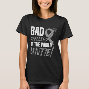 Spellers Of The World Untie Dyslexia Awareness 1 T-Shirt