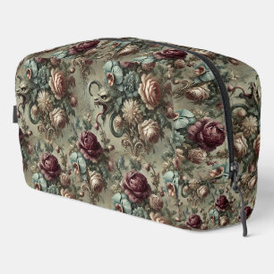 Spellhound – Gothic Floral Baroque Dopp Kit