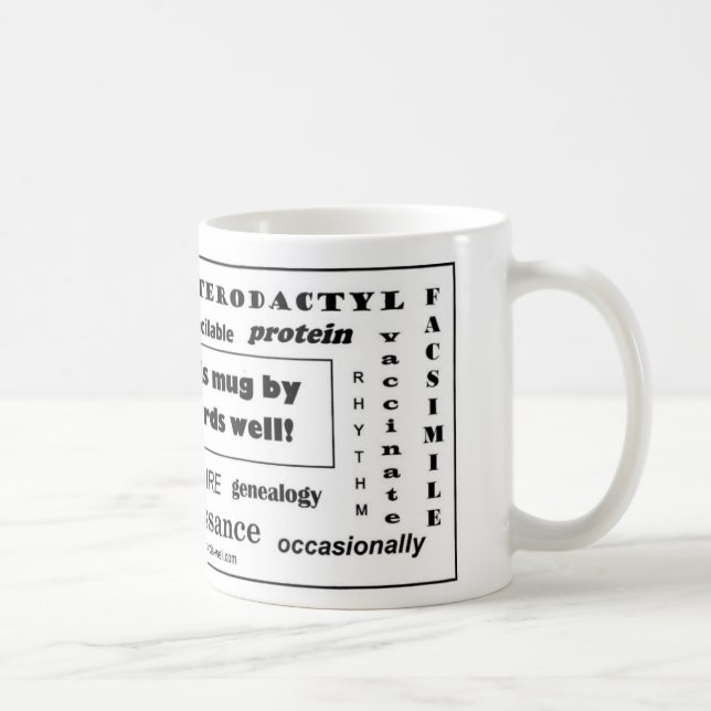 Spelling Award Mug (Right)