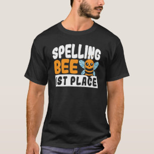 Spelling Bee 1st Place School Spelling Bee T-Shirt
