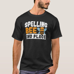 Spelling Bee 2nd Place School Spelling Bee T-Shirt