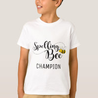spelling bee Champion bee theme honey
