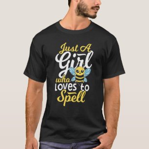 Spelling Bee Comeptition Winner Girl Spelling Bee T-Shirt