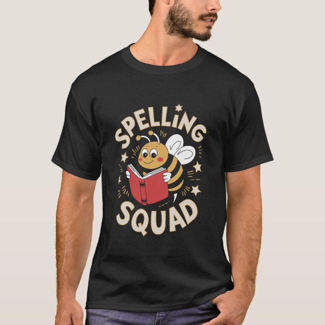 Spelling Bee Competition School Champion, Spelling T-Shirt (Front)