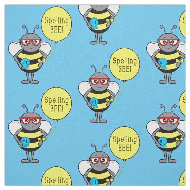 Spelling Bee First Prize Fabric (Swatch)