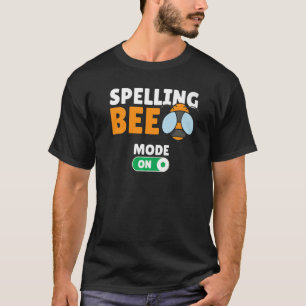 Spelling Bee Game Competitive Spelling Spelling B T-Shirt