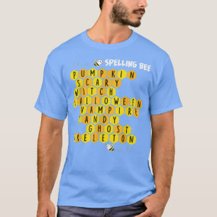 Spelling Bee Pun Halloween Costume For Teachers  T-Shirt