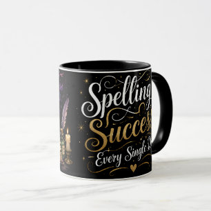 Spelling Success Every Single Day Teacher Coffee Mug