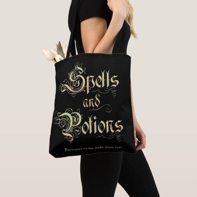 Spells and Potions Tote (Close Up)