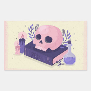 Spells Rectangular Sticker