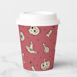 Spells & Skeletons Paper cup