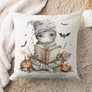 Spells & Stories – Mummy in the Pumpkin Patch Cushion