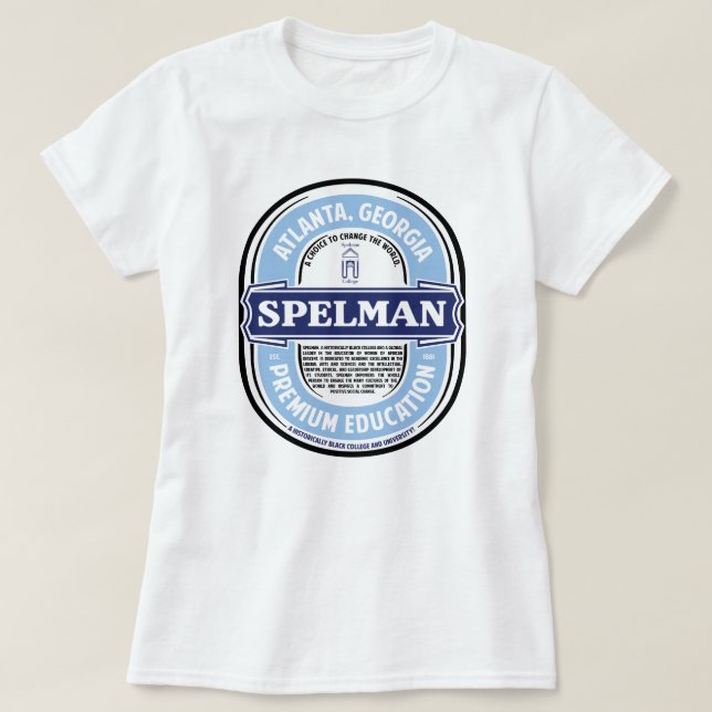 SPELMAN PREMIUM EDUCATION T-Shirt (Design Front)