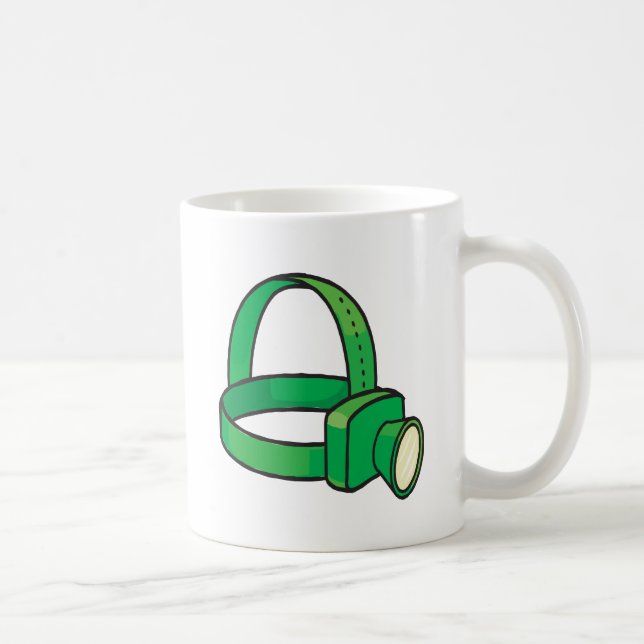 Spelunkers Head Light Coffee Mug (Right)