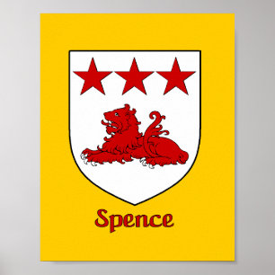 Spence Family Shield Print