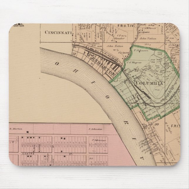 Spencer Madisonville, Ohio Mouse Pad (Front)
