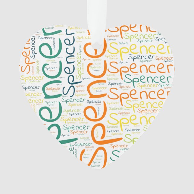 Spencer Ornament (Front)