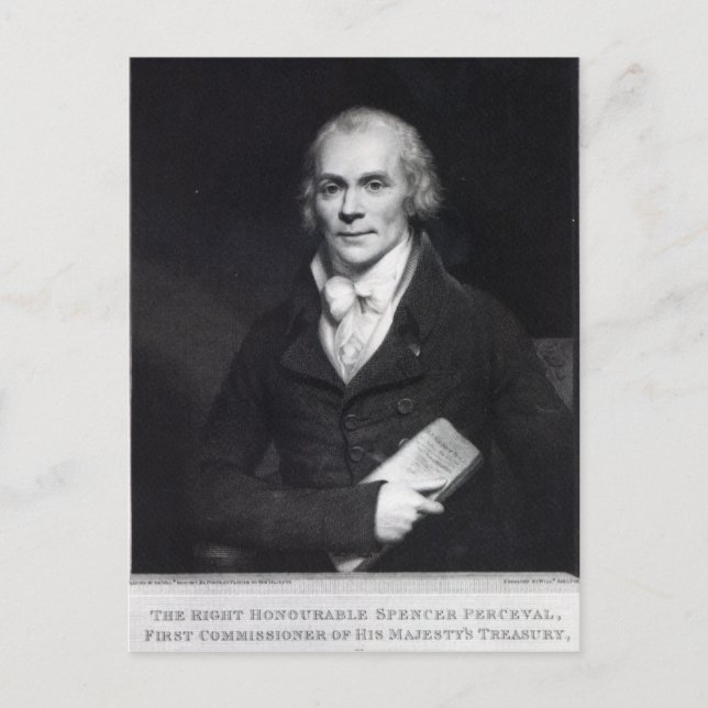 Spencer Perceval Postcard (Front)