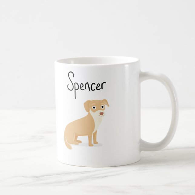 Spencer The Dog! Coffee Mug (Right)