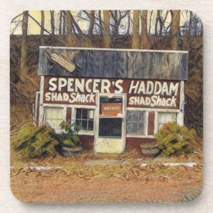 Spencer's Shad Shack Coaster