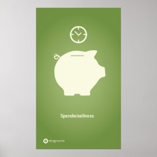 Spendwiseliness Poster 18" x 30"