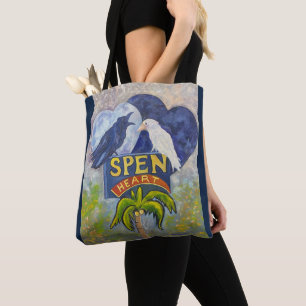 SpenHeart, Spenard, Anchorage Icon Tote Bag