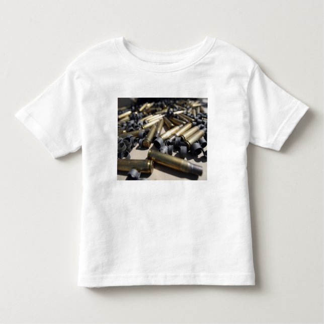 Spent brass and disintegrated links toddler T-Shirt (Front)