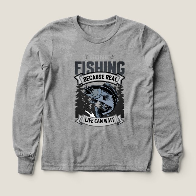 Spent Fishing – Equals a Day’s Happiness (Design Front)