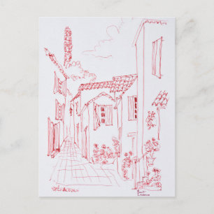 Speracedes near Grasse South of France Postcard