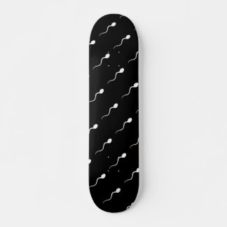 Sperm on wheels! skateboard