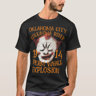 Sperm Whale Explosion OKLAHOMA CITY 1914 2047 T-Shirt