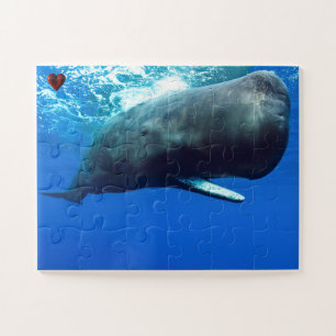 Sperm Whale Jigsaw Puzzle