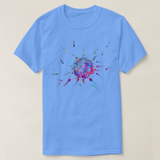 Sperms and Egg 2 T-Shirt (Design Front)