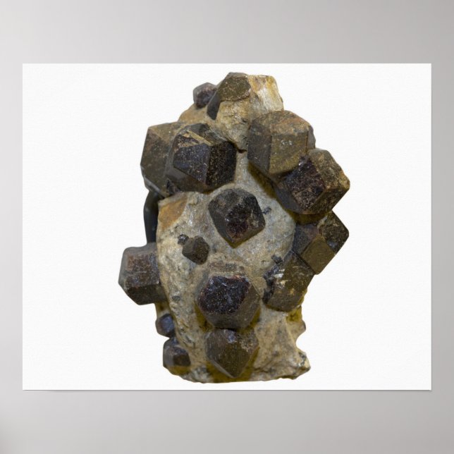 Spessartite in Matrix Poster (Front)