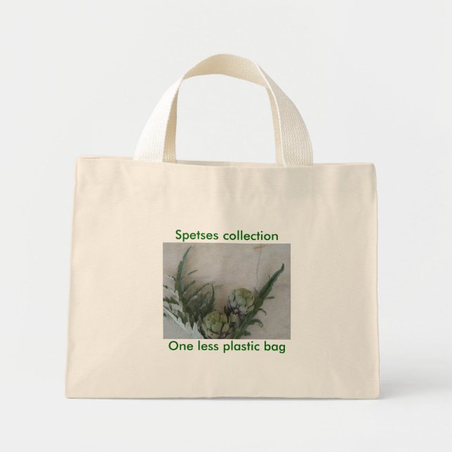 Spetses collection mini tote bag (Front)