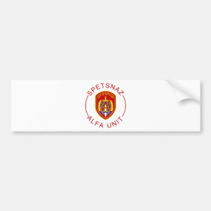 Spetsnaz Alpha Bumper Sticker