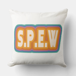 SPEW Society of the Promotion of Elfish Welfare Cushion