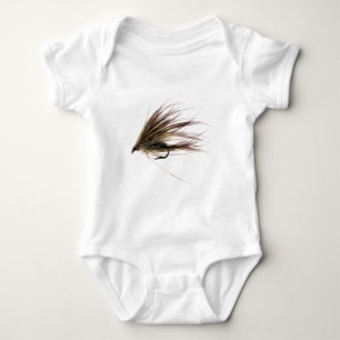 Spey Fly Baby Bodysuit