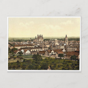 Speyer, general view, the Rhine, Germany rare Phot Postcard