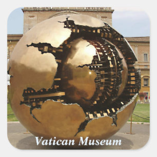Sphere Square Sticker