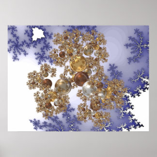 Spheres Fractal Poster