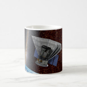 SPHEREx Galaxy Hunter Spacecraft Coffee Mug
