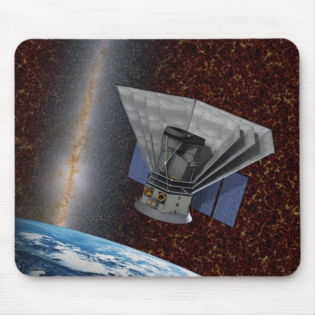 SPHEREx Galaxy Hunter Spacecraft Mouse Pad (Front)