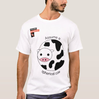 Spherical Cow - Young Scientist T-Shirt