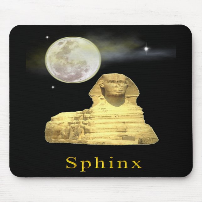sphinx at nght mousepad (Front)
