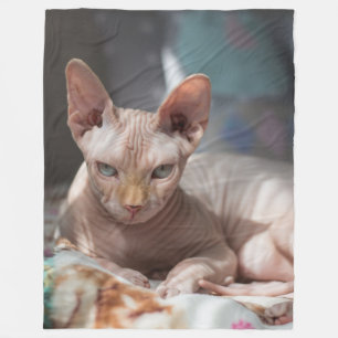 SPHINX CAT FLEECE BLANKET