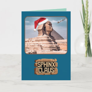 Sphinx Clause Holiday Card