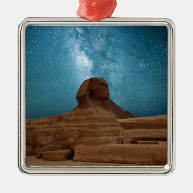 Sphinx: Egypt Metal Tree Decoration (Front)