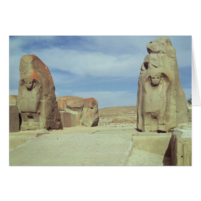 Sphinx gate, 1450-1200 BC (Front Horizontal)