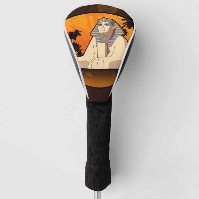 Sphinx Golf Head Cover (Front)